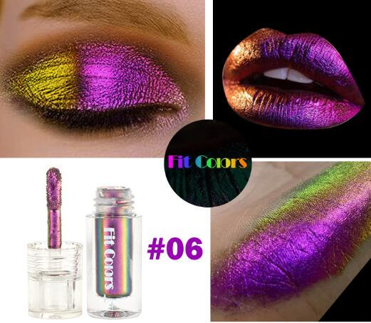 Sombra de ojos líquida Fit Colors Optical Chameleon Sombra de ojos líquida Light Change Highlight Film Forming Sombra de ojos líquida Líquido para labios_voghion.com