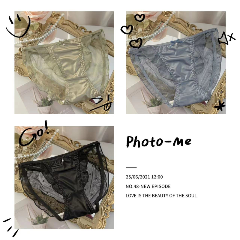 4 stks/set Vrouwen Katoen Braziliaanse Slipje M-XL Laagbouw Effen Kleur Ondergoed Dames Comfortabele Onderbroek Meisjes Panty Intimates_voghion.com