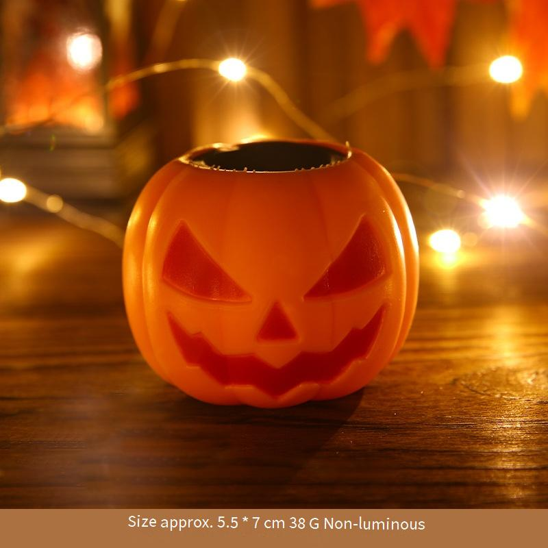 Halloween Glow-in-the-Dark Squishy Ghost & Pumpkin Toys For Kids – Stress Relief, Sensory Play, And Spooky Fun (Multiple Styles)_voghion.com