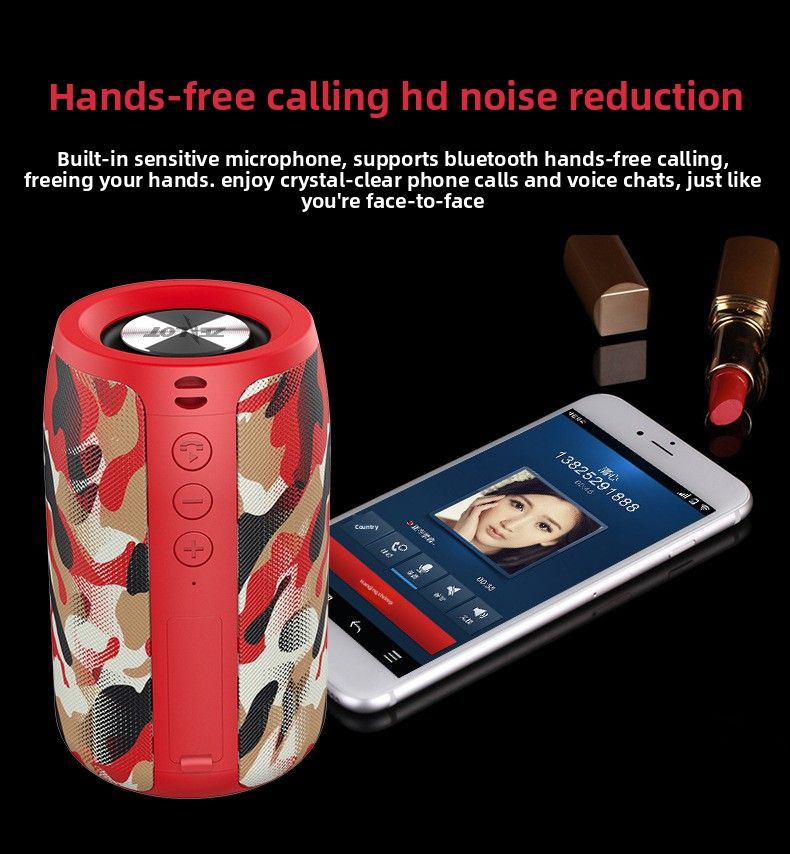 【Wysoka jakość】 Bezprzewodowy subwoofer Bluetooth S32 do użytku na zewnątrz, nowy mały głośnik_voghion.com