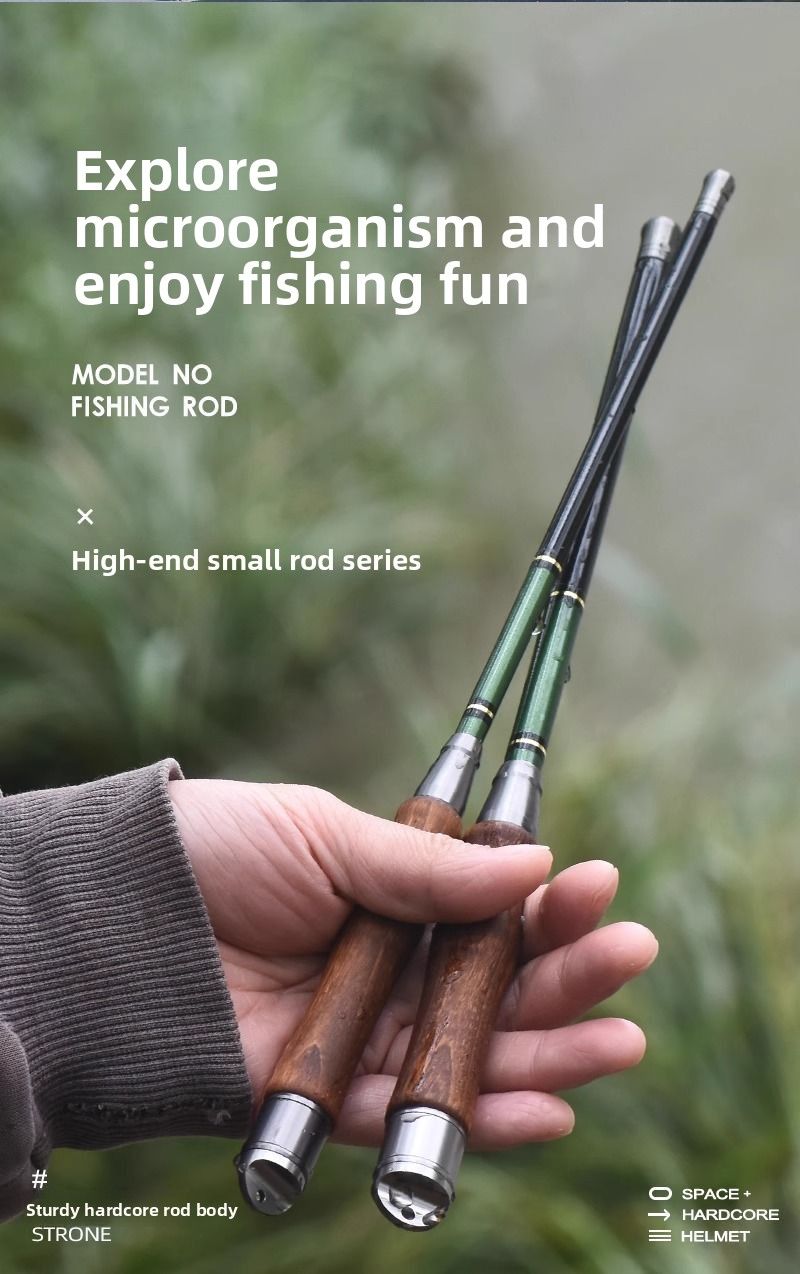 【Luk】Kurzabschnitt Mini Kleine Ultraleichte Ultrafeine Bequeme Angelrute Stream Micro Object Pen_voghion.com