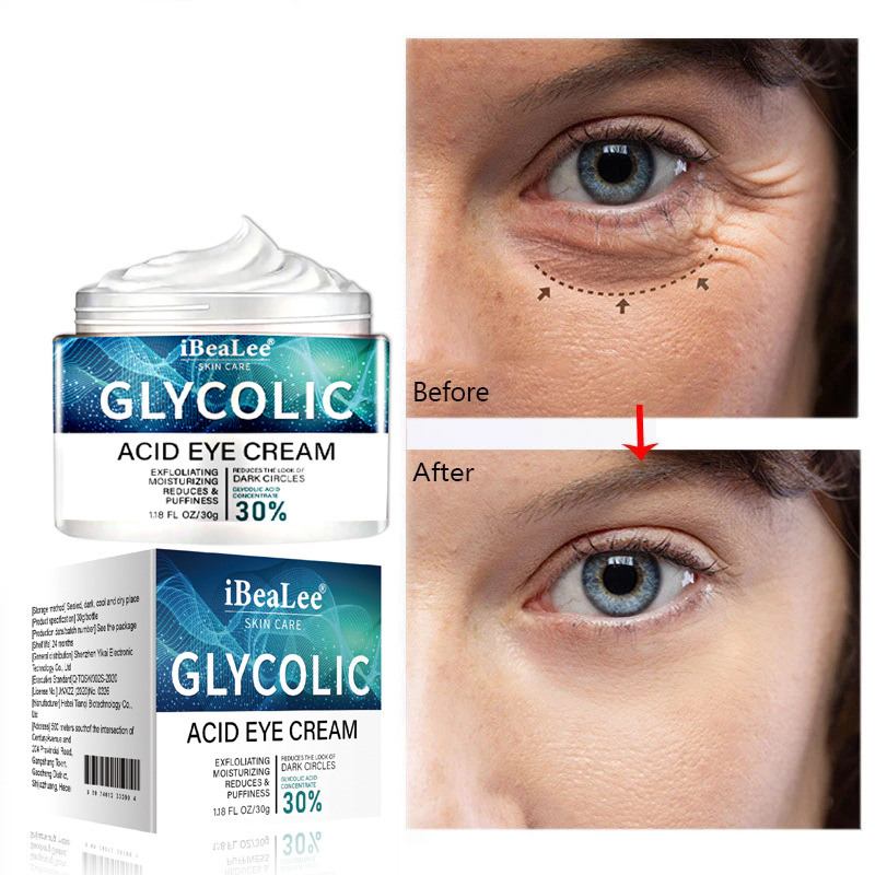 Crema de ochi IBeaLee luminează și ridică liniile fine, cearcănele, pungile de sub ochi, îndepărtează fermitatea și atenuează imperfecțiunile._voghion.com