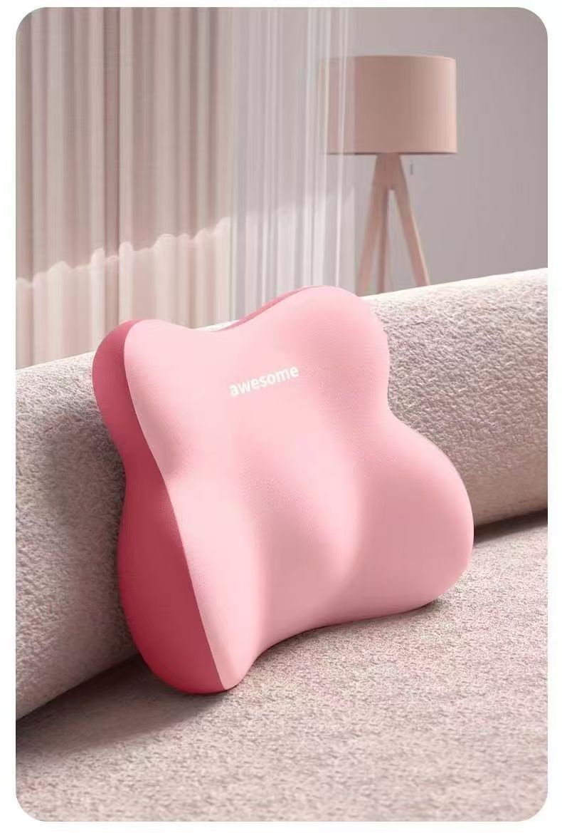 First Item Discount Office Chair Long Sitting Latex Seat Cushion Lumbar Pillow Waist Support Artifact Backrest_voghion.com