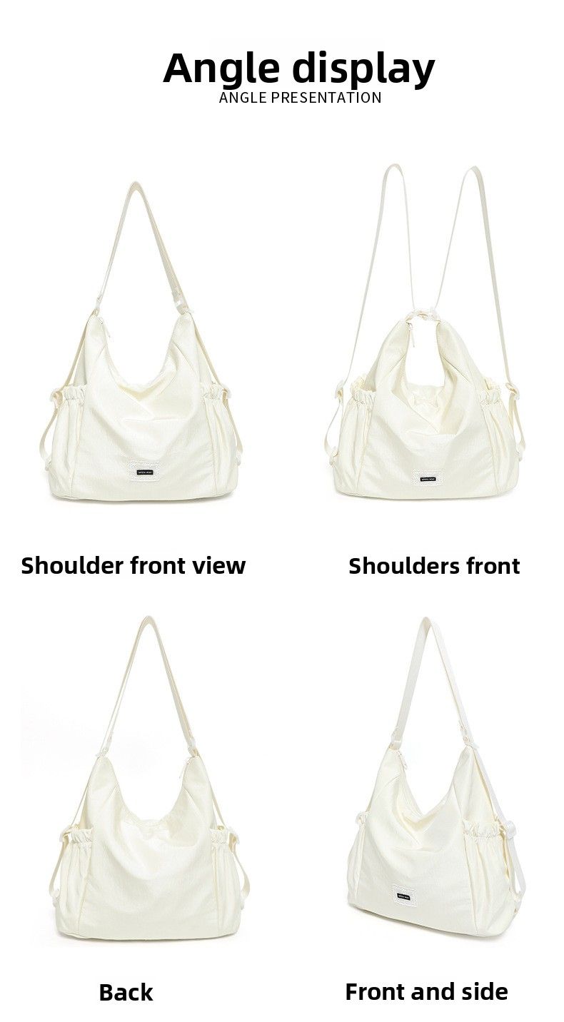 Versione coreana Ins Super Hot Nylon Donna 2054 Nuova Borsa a tracolla grande capacità Casual Lazy Monospalla_voghion.com