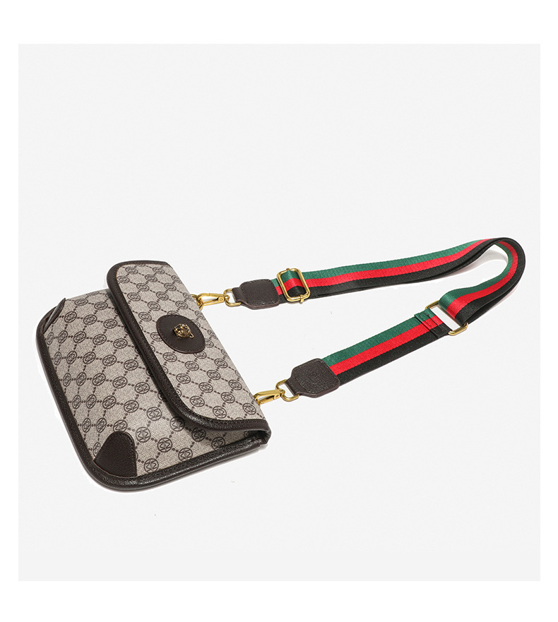 Väska 2023 New Fashion Unisex Mode Tiger Head One Shoulder Crossbody Väska Midjeväska Bröstväska Sommar Liten Väska Mångsidig_voghion.com