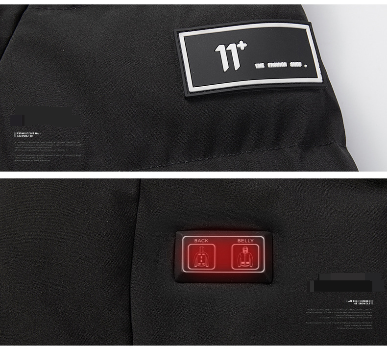 Herrenbekleidung im neuen Stil aus Baumwollkleidung für Männer, heiß verkaufte Baumwollkleidung mit intelligenter USB-Heizung für Männer, Direktverkauf vom Hersteller_voghion.com