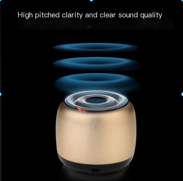 M1 Bezprzewodowy Mini Głośnik Bluetooth Metal Cannon Zewnętrzny Przenośny Mały Głośnik_voghion.com