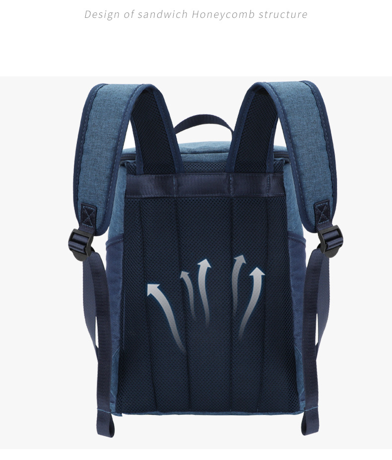 Insulated Backpack Cooler For Picnic & Outdoor - Leakproof Double Shoulder Ice Bag With Thickened Thermal Protection_voghion.com
