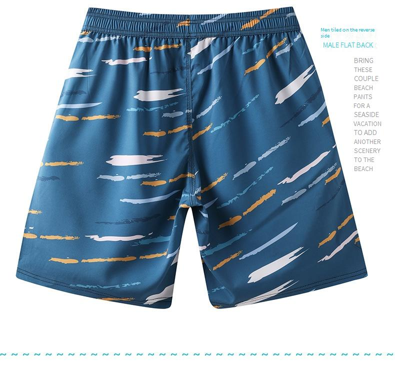 Herrenbekleidung Strandhose Badehose Strandurlaub Shorts Elastischer Stoff Vielseitige Freizeithose Badehose_voghion.com