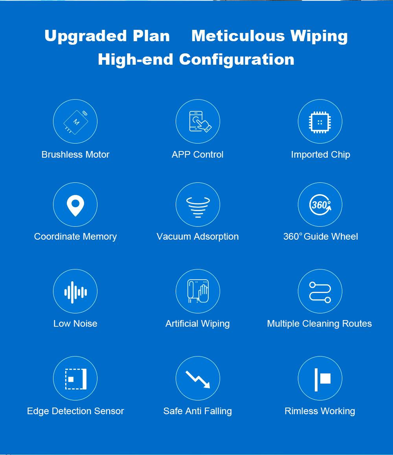 Robot lavavetri Liectroux YW710, doppio getto d'acqua, sensore laser, lavavetri per auto_voghion.com