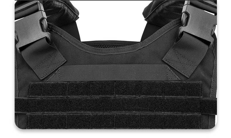 Kamizelka taktyczna MOLLE – sprzęt do ćwiczeń wojskowych i sportów outdoorowych (brąz kojotowy/zielony OD, regulowane dopasowanie)_voghion.com