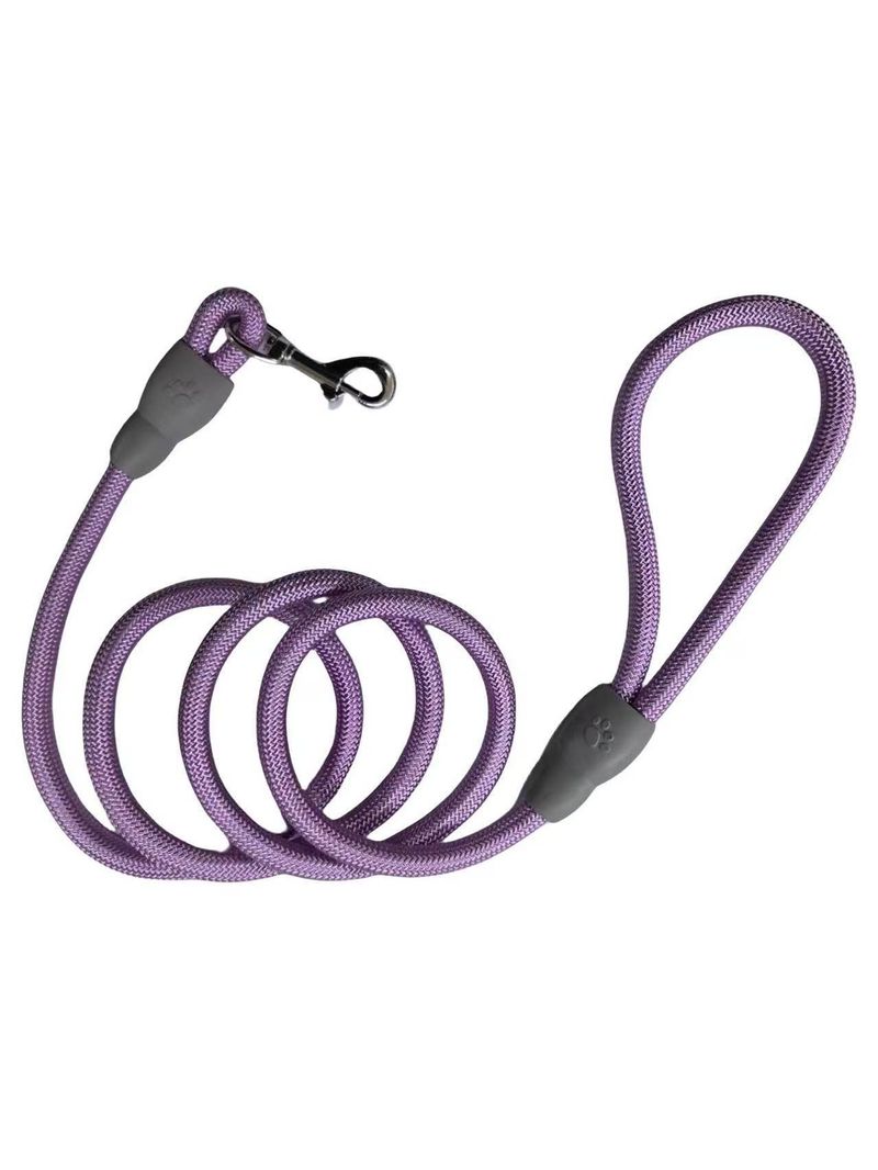 Pet Fashionable Multi-color Round Rope Walking Leash Dog Chain_voghion.com