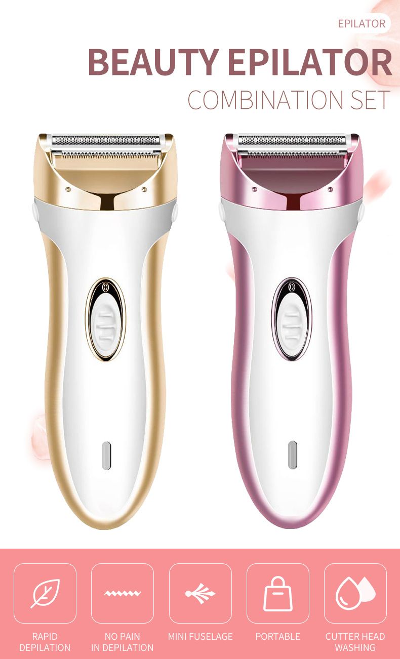 Elektrorasierer für Frauen, Achselhaartrimmer und Schamhaar-Epilierer zur Haarentfernung im Intimbereich_voghion.com