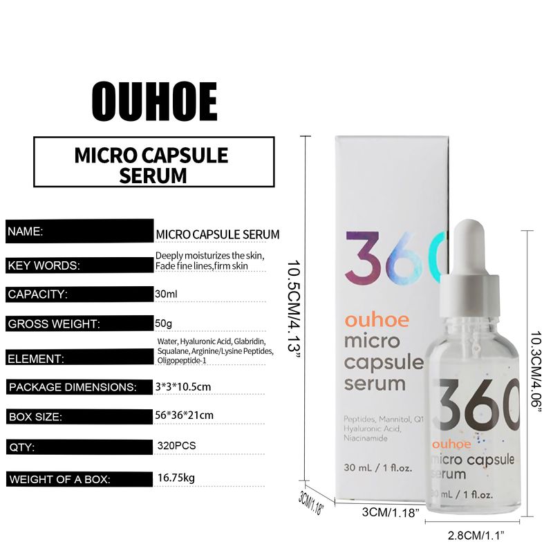 OUHOE Moisturizing Capsule Essence Facial Care Neck Line Whitening Moisturizing And Firming Essence_voghion.com