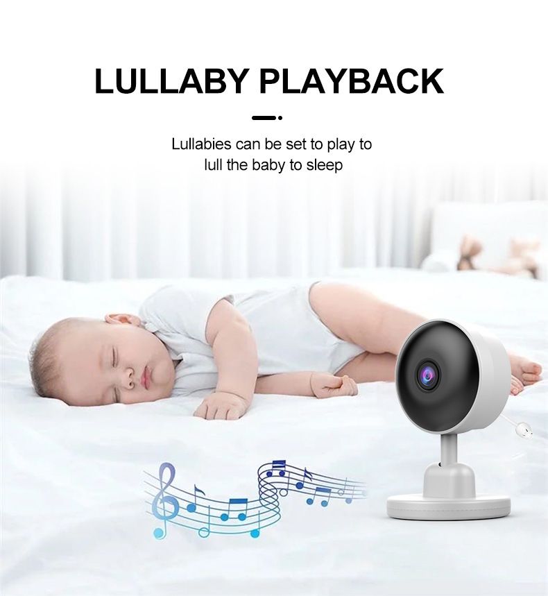 Monitor de bebé para madres e hijos Cuidado del bebé Monitoreo inalámbrico Cuidado del bebé Cámara para bebés Monitor de sueño y llanto del bebé_voghion.com