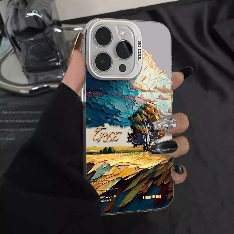 Oil Painting Rice Field Suitable For Samsung Galaxy S30 Phone Case S24/S23/S22/S21/S20 Ultra_voghion.com