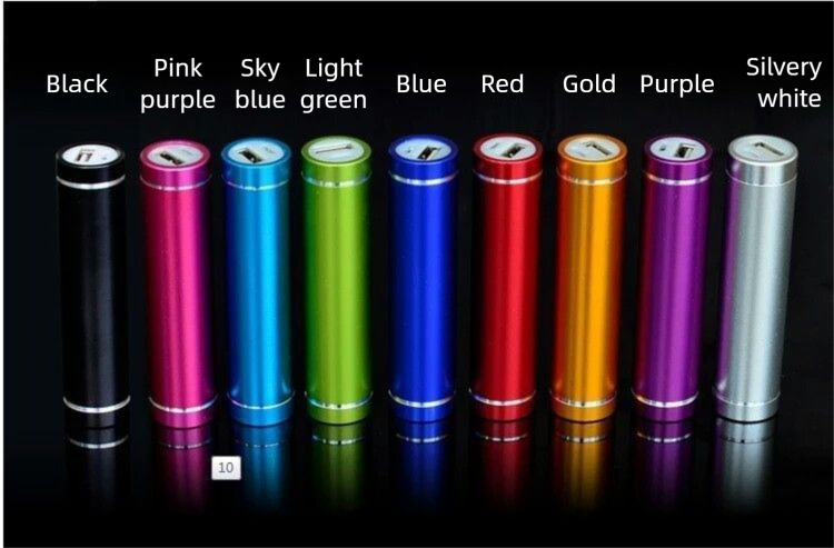 Mini Power Bank 3000mAh Lipstick-Size | Pocket Charger For Travel & Daily Use_voghion.com