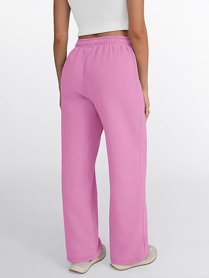 Men's Clothing Wide Leg Sports Pants High Waist Loose Drawstring Jogging Pants With Pockets Sweatpants_voghion.com