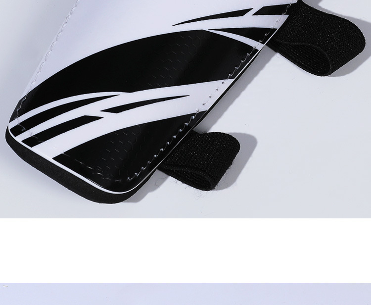 Professional Fixed Belt Football Shin Guards Men's Adult Children's Light Strap Shin Guards Anti Collision Baffle_voghion.com