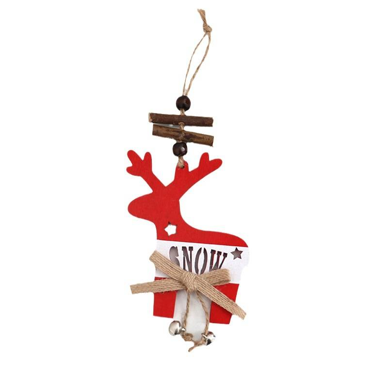 Decorazioni natalizie, renne, ornamenti in legno per l'albero di Natale, decorazioni per feste, appendini per porte e oggetti di scena per l'atmosfera_voghion.com