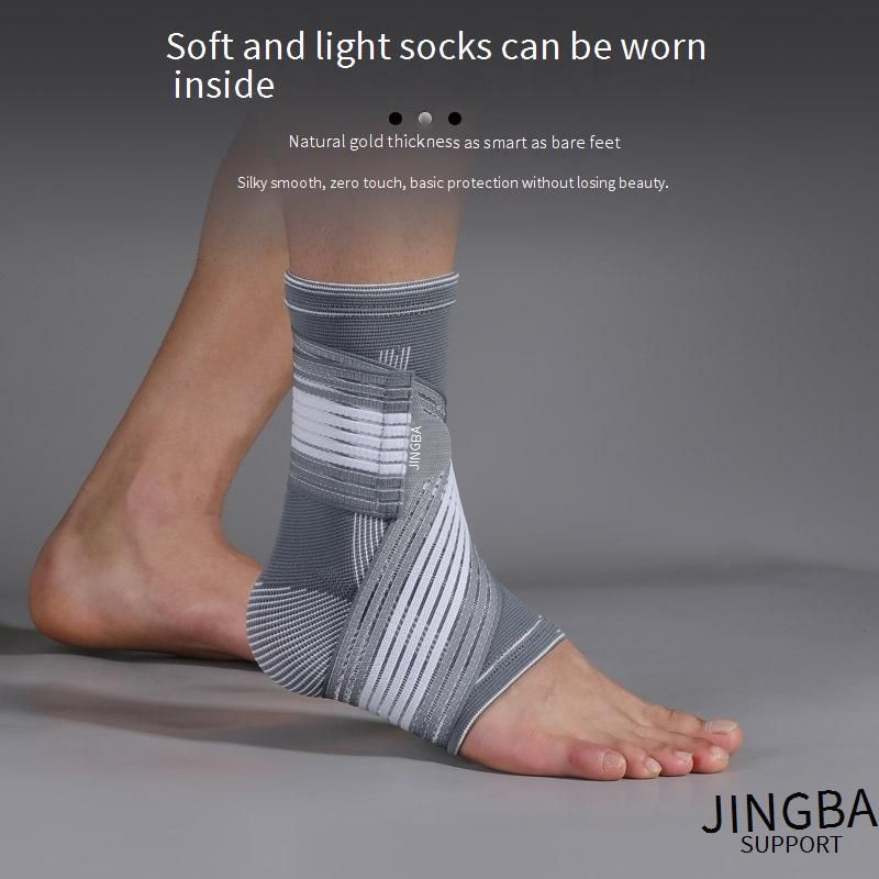 JINGBA Ankle Brace For Sports & Fitness - Breathable Support For Running, Basketball, Soccer, Jump Rope - Anti-Sprain Protection_voghion.com