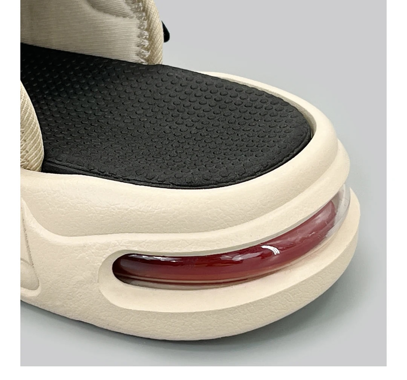 Summer Sneakers Slippers Air Sports Slipper Thick Sole Beach Sandals Cloud Slides Flat Non slip Outdoor Men Flip Flops_voghion.com