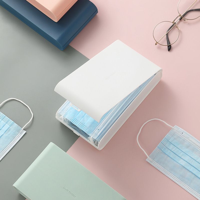 Pratico organizer per mascherine, contenitore portatile per mascherine, contenitore per mascherine anti-umidità, contenitore multifunzionale per carta, contenitore per gioielli e articoli vari_voghion.com