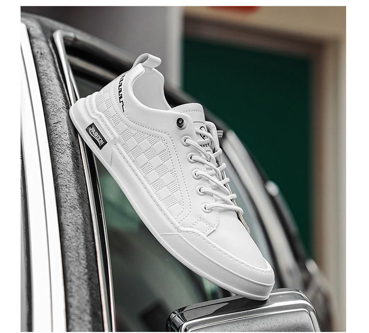 Men's 2024 new summer breathable work board men's wear-resistant and comfortable casual leather black labor protection_voghion.com