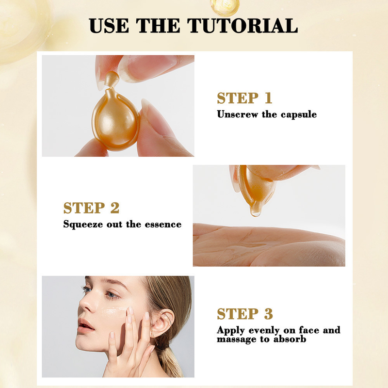 ABCDFullerene Capsule Moisturizing And Brightening VE Essence Original Solution Facial Serum_voghion.com