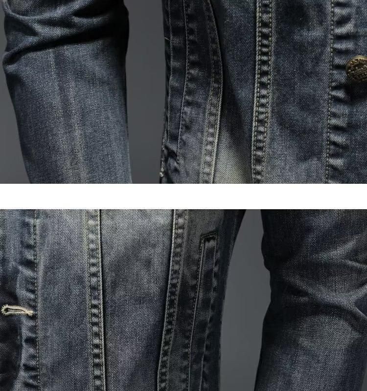 Jaqueta masculina retrô com zíper e gola alta, roupa de trabalho para ciclismo e motocicleta_voghion.com