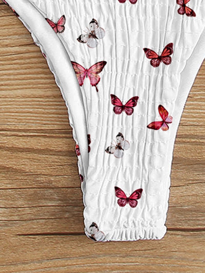 Costume da bagno caldo da donna, bikini sexy a triangolo plissettato _voghion.com