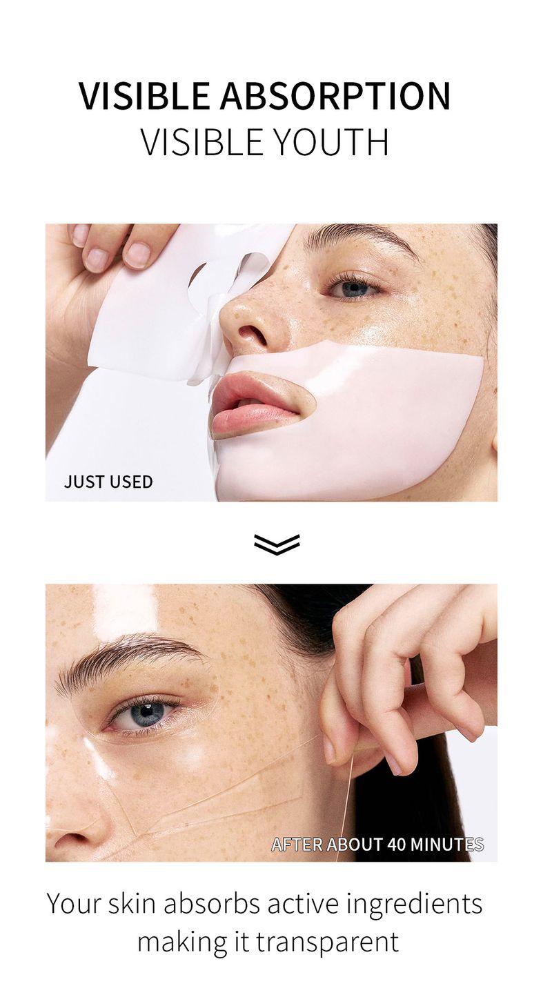 Treatments & Masks New Product Nouelv Collagen Layered Patch Mask Moisturizing, Rejuvenating, Brightening And Anti Wrinkle_voghion.com