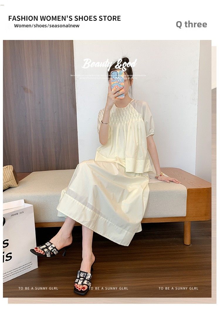 Pantofole francesi da donna con temperamento, nuove, con tacco a spillo, stile piccolo, profumato, con testa quadrata, con una sola parola, stile retrò, da trascinare_voghion.com