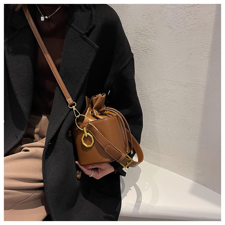 Borsa a secchiello da donna, borse retrò popolari, borse da donna, borsa a tracolla, borsa a secchiello portatile_voghion.com