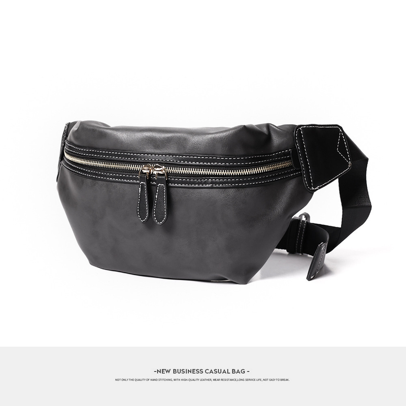 2023 Nei europäesch an amerikanesch klassesch Casual Kontrast Gürteltasch Modesch a villfälteg One-Shoulder Crossbody Broschttasch Trendy Unisex Modeller_voghion.com