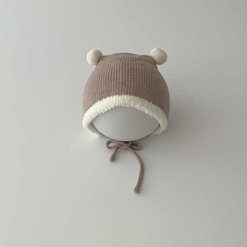 Cappelli per bambini Berretto invernale per bebè, carino, caldo, lavorato a maglia spessa_voghion.com