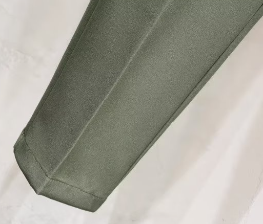 Herrenbekleidung High-End-Freizeithosen für Herren, schlanke Frühlings- und Herbsthosen, neue gerade Anzughosen, High-End-Drapierungshosen mit neun Punkten_voghion.com