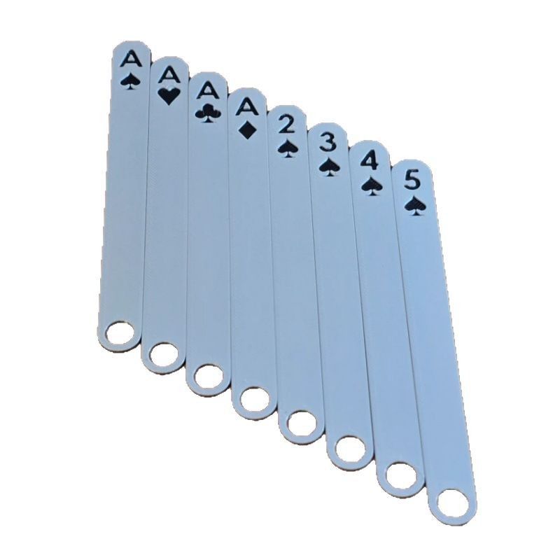 NO.A44Playing Cards, Popsicle Sticks, 3D Printed Decorative Items, Halloween And Christmas Gifts, Creative Home Goods_voghion.com