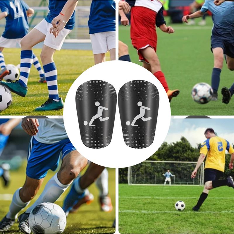 Inserto per parastinchi da football americano, tridimensionale, anticollisione, ispessito, resistente all'usura, protezioni per polpacci e ginocchia per studenti che calciano_voghion.com