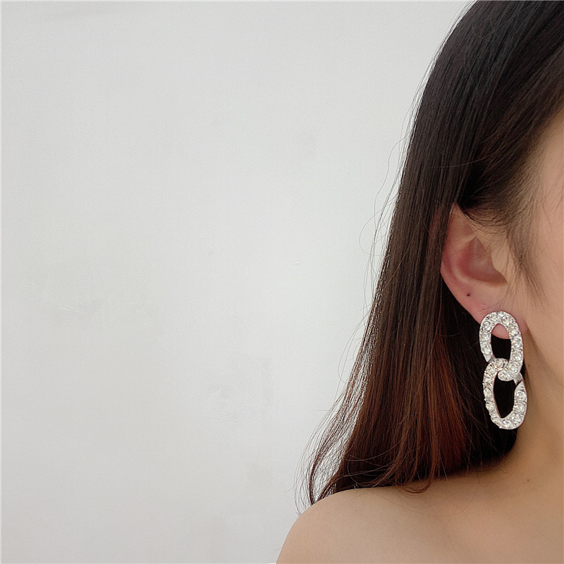 Trendy Cuban Full Diamond Thick Halskette Persönlichkeit Super Cool Halskette Fashion Disco Choker_voghion.com