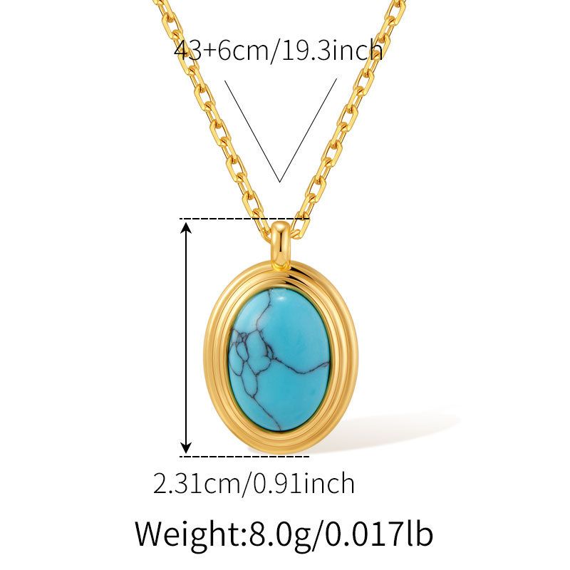 Collana popolare in madreperla con clavicola, colore retrò, placcata in rame K, temperamento in vero oro, collana d'amore di alta qualità_voghion.com