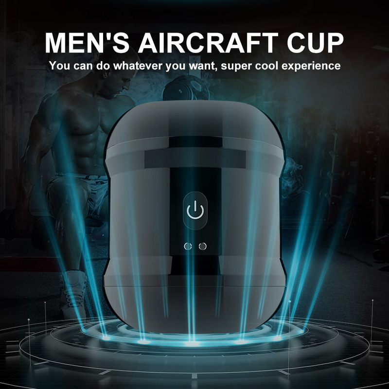 Masturbateur automatique pour homme, puissant, 10 vitesses, vibration, tasse de masturbation, exercice en silicone, rechargeable_voghion.com
