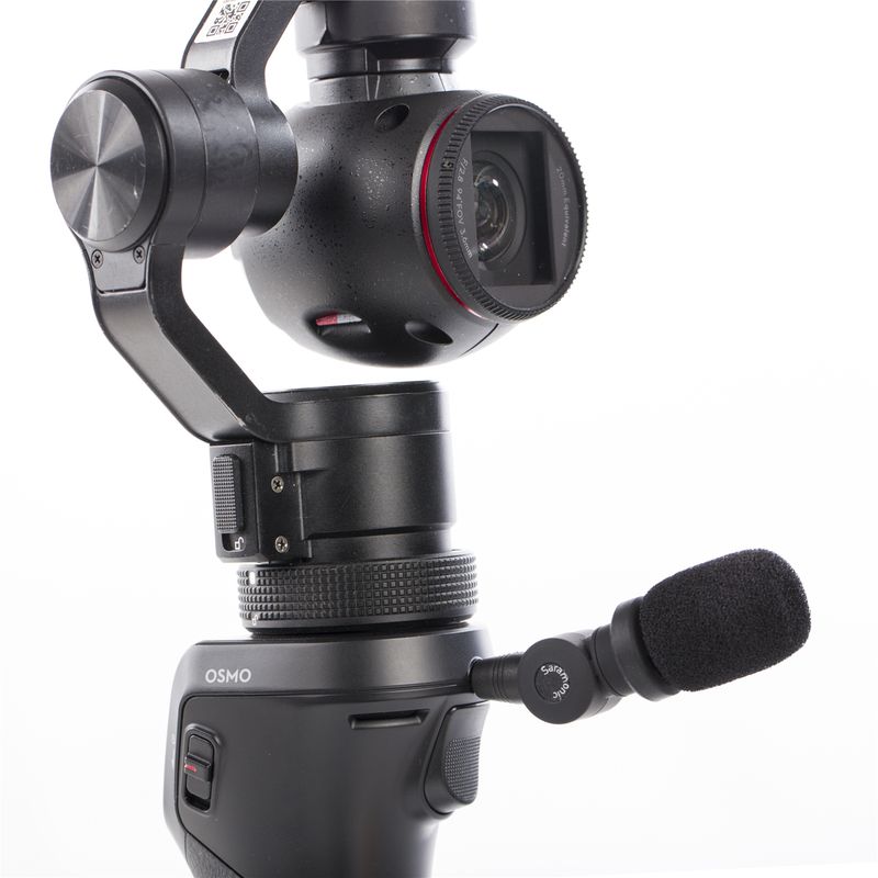 Saramonic SR-XM1 3.5mm TRS Plug and Play Microphone for DSLR Cameras Camcorders Audio Mixer Recorder Zoom Live Streaming_voghion.com