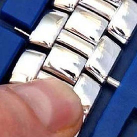 Qianbihe Nützliches Uhrenarmband-Armband-Glied-Einstell-Entferner-Reparatur-Werkzeug-Set mit 5 zusätzlichen Stiften_voghion.com