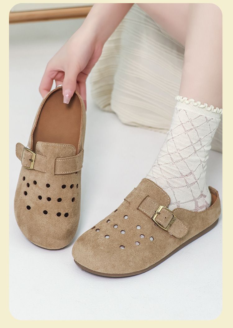 Women's Soft Soled Slippers For Outdoor Wear Spring Ins Student Casual All Match Breathable_voghion.com