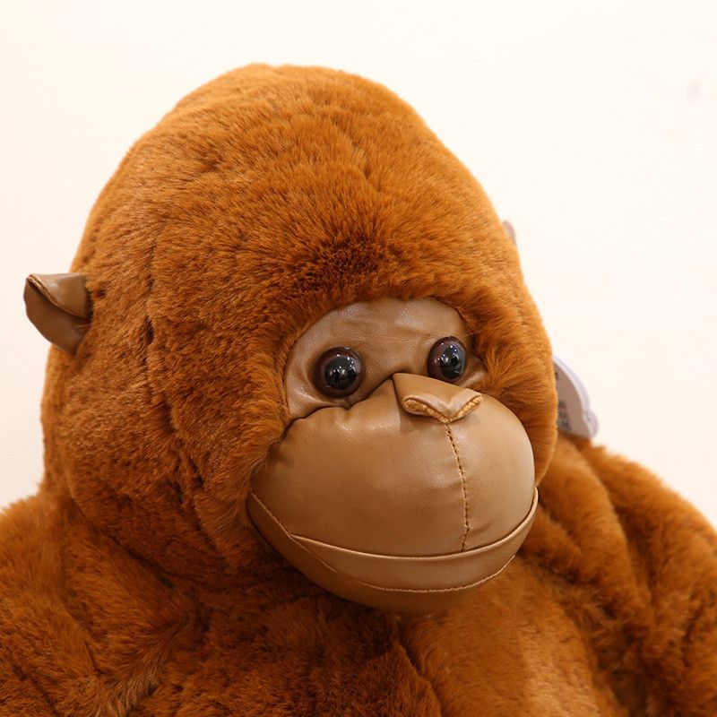 Toy Large Gorilla Plush Stuffed Animal King Kong Doll Soft Short Plush Crossborder Doll Doll Pillow Cartoon_voghion.com