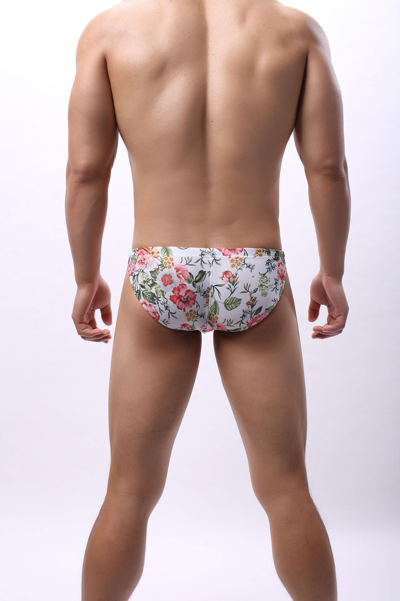 New Wholesale Men's Printed Swimming Trunks, Breathable, Export Triangular Swimming Trunks, Casual Swimming Trunks_voghion.com