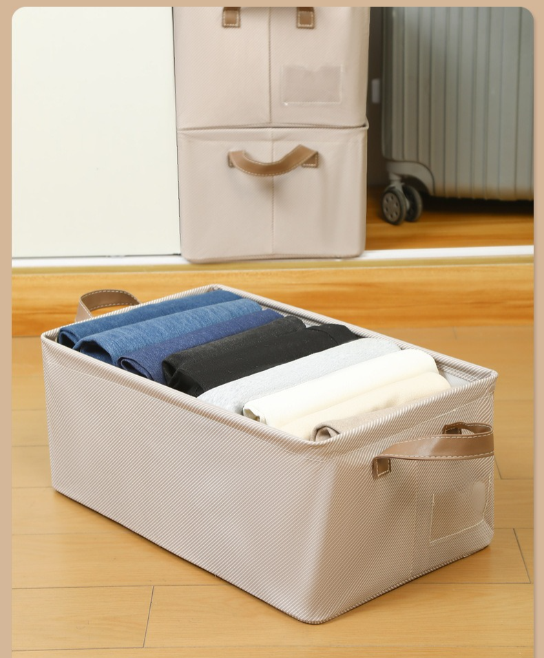 Home Furniture Storage Box Clothing Pants Wardrobe Storage Box Organizer Recommended Waterproof Gabardine_voghion.com