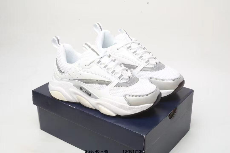 B22 Mesh-Leder-Logo-Riemen Low Cut Sport- und Freizeitschuhe für Herren_voghion.com