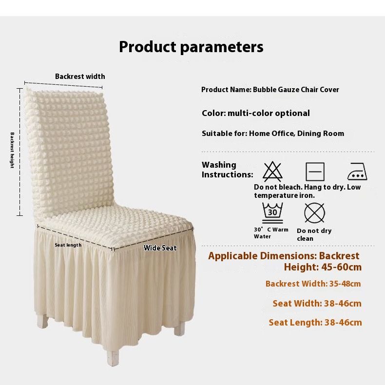 Coprisedie a nido d'ape - Coprisedie universali elasticizzati (stile minimalista, antiscivolo, confezione da 1/2/4/6)_voghion.com